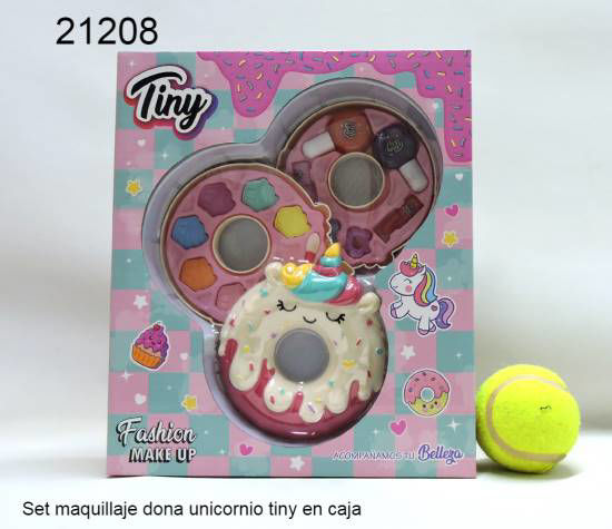 Imagen de SET MAQUILLAJE DONA UNICORNIO TINY EN CAJA 12.23
